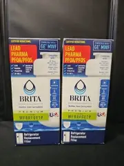 2 QTY - Brita Replacement Fridge Water Filter Premium Line WFBRFGE1P NEW SEALED