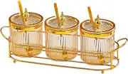 Seasoning Jars - Snack Containers | Spiice Rack Organizer For Cabinet | Condiment Bottles With Lid And Spoon | Small Food Storage Containers | Seasoning Bottles | Spiice Bottle For Home Restaurant Pan
