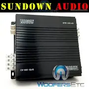 SUNDOWN AUDIO SFB-200.4 4-CHANNEL AMP COMPONENT SPEAKERS TWEETERS AMPLIFIER NEW