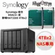 [搭HAT3300 4TB*2個] Synology 群暉科技 DiskStation DS423+ (4Bay/Intel/2GB) NAS 組合套餐