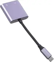 Type Adapter Headphone Converter Compact USB C to Earphone Adapter Durable and Lightweight Audio Converter for Phones and Laptops