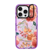 iPhone 16 Pro Impact Ring Stand Case MagSafe Compatible Clear 2 Vintage Posh iPhone case