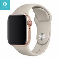 在飛比找momo購物網優惠-【DEVIA】DEVIA Apple Watch 矽膠錶帶4