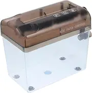 CAXUSD Manual Paper Shredder Machine Small Mini Shredder Hand Operated for A4 Office Tool
