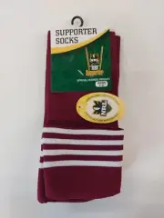 2 x Pairs NRL Manly Sea Eagles Socks Size 7-11 Mens Training Supporter Rugby