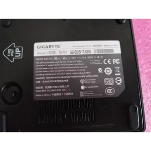 技嘉GB-BSi5HT-6200 NUC i5-6200U 二手 超微型電腦/準系統/無記憶體/系統/迷你主機