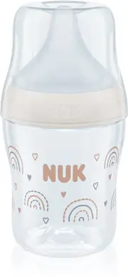 NUK Perfect Match White Temperature Control Bottle 150ml