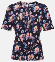 [Rabanne] Rabanne Floral top AU 18 multicoloured