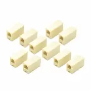 15x RJ45 Coupler Cat6 Cat5e Ethernet Cable Extender Joiner LAN Adapter Connector