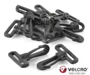 VELCRO® Brand AC103 38mm Swivel Snap Hook Black - Pack of 6