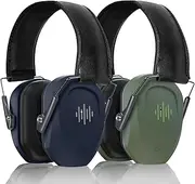 Calovebby Shooting Hearing Protection Earmuffs, NRR 34dB Maximum Ear Protection Earmuffsfor Gun Range,Hunting