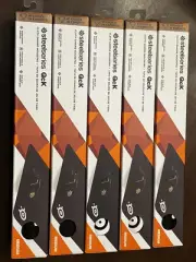 SteelSeries QcK Micro-Woven Cloth Gaming Mouse Pads (Medium) *LOT OF 5, NEW