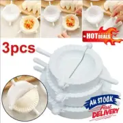 3x Ravioli Empanada Dough Mold Pierogi Turnover Dumpling Maker Gyoza Press Mould