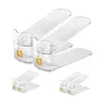 Shoe Stacker 6Pack Adjustable Shoe Slots Space Saver Shoe Rack for Cabinet3431