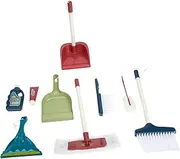 LRXIYODE Boys and Girls Broom and Cleaning Set 1 Set of Simulation Cleaning Toys Plastic Educational Plaything