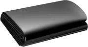 Fish Pond Liners 3x4m 4x4m 4x6m 6x8m 8x10m 10x12m Waterproof Pond Lining Garden Pond Membrane Foldable for Koi Ponds, Fountain and Water Features, Black(6x7m(19.7x23ft))