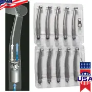 10 Estilo NSK Dental Pieza de mano LED E-generator alta velocidad Pana MAX 4Hole