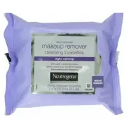 Neutrogena Makeup Remover Towelettes Night Calming Gentle Ultra-Soft 25 Pack