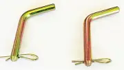 2 GOLIATH INDUSTRIAL 1/2" BENT TRACTOR WAGON CAR TRAILER RECEIVER HITCH PIN BP12