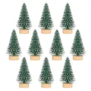 Miniature Christmas Tree Pine Trees for Craft Table Top Decoration