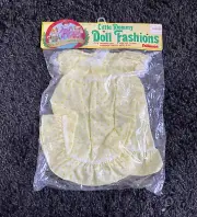 Vintage 1986 Shillman Little Mommy Doll Dress Yellow Lace NIOP FOR CABBAGE PATCH