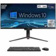 Aio All IN One I3 21:9 Ultrawide 30 " Windows 10 8gb 240gb 2k IPS PC Wifi 6 PC _