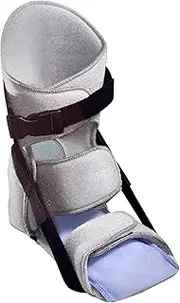 Nice Stretch ORIGINAL Plantar Fasciitis Night Splint with Polar Ice Cold Therapy, Collapsable, Large
