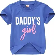 [GLIGLITTR] Daddy and Me Matching Outfits Fathers Day Shirt Tee Tops Dad and Son Daddy's Girls Dad's Dude Family Shirts Set