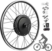 electric bike conversion kit 20 "/24"/26 "/27.5"/28 "/29"/700c E-Bike Front Wheel Conversion Kit ，Electric Bicycle Kit For Most Bicycles, City Bicycles, Mountain Bicycles,With LCD Display(36V/350W,26i