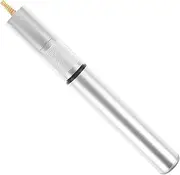 HONMEET Pool Extender Stick Billiard Table Snooker Game Pool Cues Extension Snooker Extension Alloy Silver