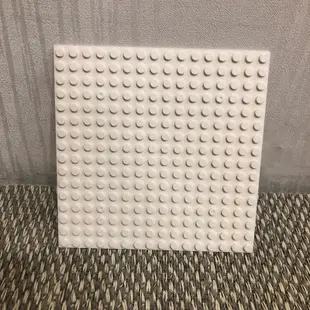 (現貨) 積木底板 小顆粒積木 大顆粒16*16 256孔直角 白色 底板 積木牆 LEGO樂高相容 積木配件 街景積木