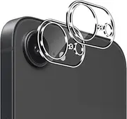 2 Pack Compatible with iPhone 16e Camera Lens Protector Tempered Glass, Anti-Scratch, No Bubbles, 9H Hardness, HD Easy Installation Camera Screen Protector Film