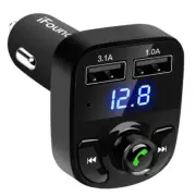Handsfree Call Car Charger,Wireless Bluetooth FM Transmitter Radio Receiver