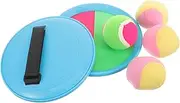Toss Catch Ball Sticky Sucker Outdoor Game with Sticky Board Soft Balls Rosy Great for Parent Activities
