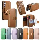 For Samsung Galaxy A55 A54 A25 A14 A05 Leather Wallet Case Magnetic Stand Cover