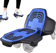 Adult Skateboard,Anti-Slip Skate Deck Portable Roller - Drift Skate Plates, Board Split Skateboard, High Rebound Skate for Teenager