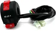22mm Motorcycle Kill Headlight Electric Start Switch for 50cc 70cc 90cc 110cc 125cc 150cc ATV Quad Pit Bike Go Kart