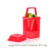 Tupperware Large Pick A Deli Container 8½ Cups Chili New