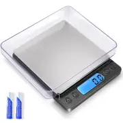 Digital Food Kitchen Scale Upgraded, 3000G/0.1G High Accuracy Mini Pocket Scale