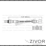 Post Cat. Oxygen Sensor Front For Lexus RX350 3.5 2GR-FE 6Cyl * By ZIVOR *
