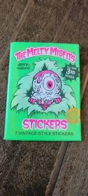 2020 BUFF MONSTER THE MELTY MISFITS SERIES 3 GOLDEN MELTIES EBAY UNOPENED PACK
