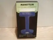Mansttlin Fabric Shaver/Lint Brush Battery-Free Fabric Safe Edges, Blue NEW.