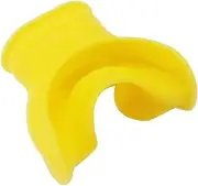 Lyaciomn Scuba Diving Second Stage Silicone Mouthpieces Snorkel Regulator Colorful Underwater Breathing Parts Yellow