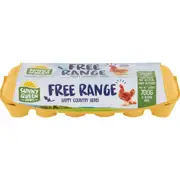 Sunny Queen 12 Extra Large Free Range Eggs 700g