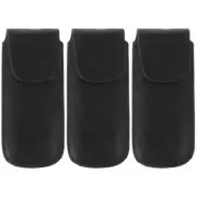Set of 3 Harmonica Case Child Travel Children Toy Portable