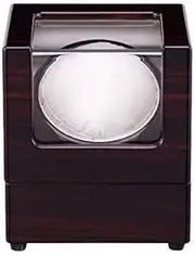 [CFZSALK] Watch Winder Box Automatic Watch Winder Box Watch Winder 1+0 Wooden Automatic Rotation Storage Case Display Box Rose Red White KeYJ