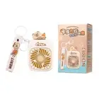 Mini Small Fan ABS Handheld Fan Portable Capybara Keychain Fan Office