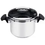 Barton Pressure Cooker 8 Qt Induction Stove Top Easy Lock Lid Stainless Steel