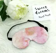 Gold Speckle Cloudy Dreams ADJUSTABLE Sleep Eye Mask - Kids and Adults Size