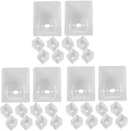 Angoily Sets Socket Cover Outdoor Socket Protector for Kitchen Bathroom Home Industrial Use Pcs